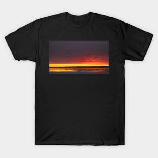 Sunset Gold at Churchill, Canada T-Shirt